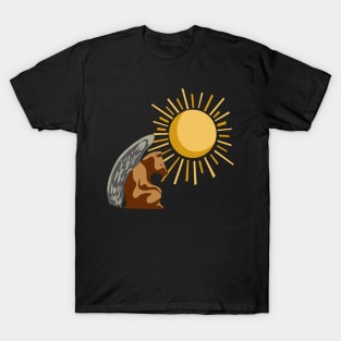Bear Angel with Sun T-Shirt